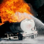 槽罐车火灾危险化学品泄漏事故堵漏训练设施系统