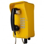有按键紧急求助电话机 工业应急对讲机 防水电话机